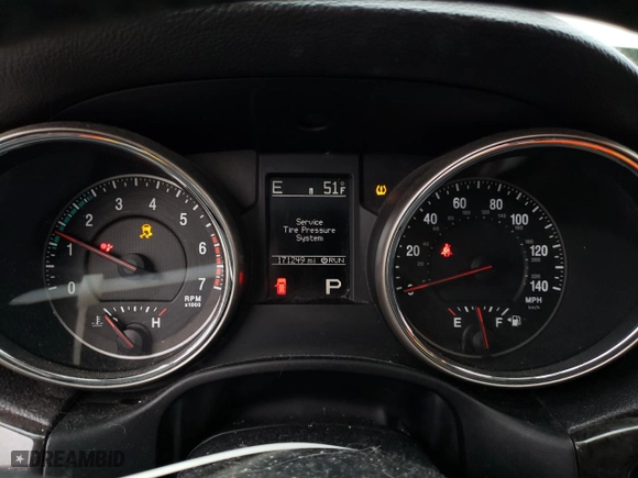 2011 Jeep Grand Cherokee Laredo with VIN 1J4RR4GT3BC715810, listed as a Copart auction lot 45366465 with 171,249 mi miles and Salvage Title. Bid and sale history available at carsss.com. Image 9.
