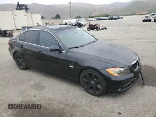2007 BMW 3 Series 335i with VIN WBAVB73547VF54459, listed as a Copart auction lot 59791315 with 127,018 mi miles and Salvage title. Bid and sale history available at DreamBid. Image 4.