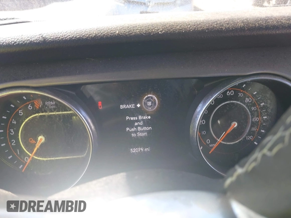 2020 Jeep Gladiator Sport S with VIN 1C6HJTAG3LL109494, listed as a IAAI auction lot 40677949 with 52,079 mi miles and . Bid and sale history available at DreamBid. Image 7.
