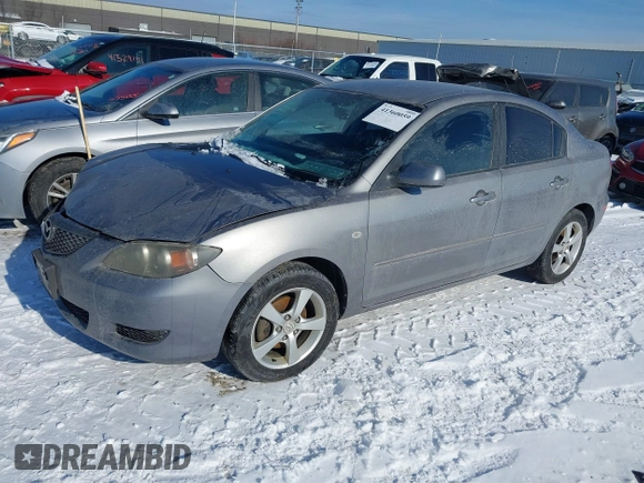 2006 Mazda 3 i Touring with VIN JM1BK32F961521985, listed as a IAAI auction lot 41360059 with 221,961 mi miles and . Bid and sale history available at DreamBid. Image 2.
