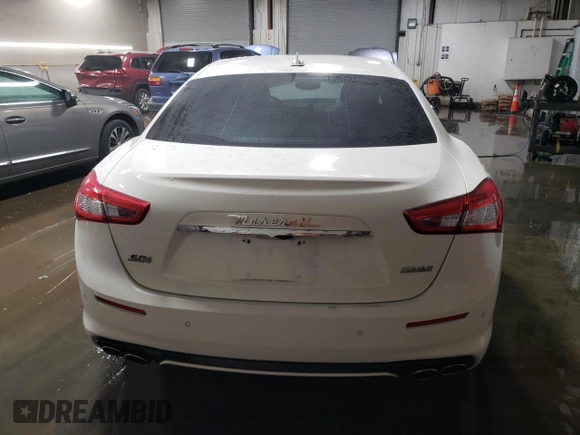 2019 Maserati Ghibli S Q4 GranLusso with VIN ZAM57YTL5K1319554, listed as a Copart auction lot 80105803 with 44,218 mi miles. Bid and sale history available at carsss.com. Image 6.