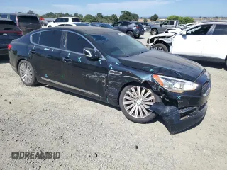 2015 Kia K900 Premium z VIN KNALU4D48F6025639, wystawiony jako Copart lot #60938575 z przebiegiem 136 772 mil mil oraz Szkoda całkowita • Salvage title. Historia ofert i sprzedaży dostępna na DreamBid. Obrazek 4.