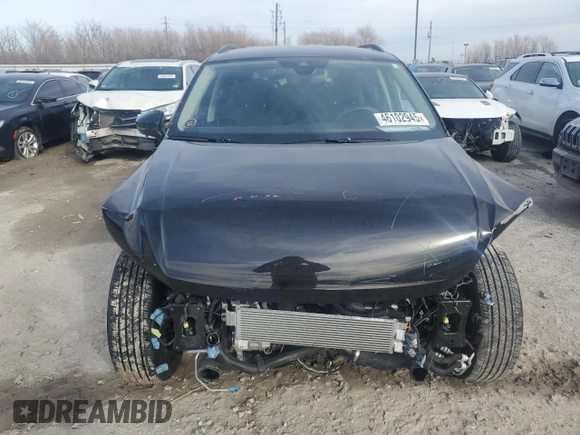 2023 Volkswagen Tiguan S with VIN 3VVFB7AX8PM085672, listed as a Copart auction lot 46102945 with 11,151 mi miles and Salvage title. Bid and sale history available at DreamBid. Image 5.