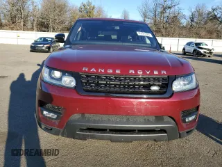 2016 Land Rover Range Rover Sport Dynamic with VIN SALWR2EFXGA103495, listed as a Copart auction lot 45791325 with 96,064 mi miles and Non Repairable. Bid and sale history available at DreamBid. Image 5.