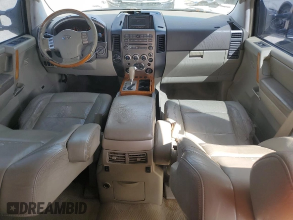 2007 Infiniti QX56 z VIN 5N3AA08C17N802573, wystawiony jako Copart lot #47557175 z przebiegiem 263 078 mil mil oraz Szkoda całkowita • Salvage title. Historia ofert i sprzedaży dostępna na DreamBid. Obrazek 8.