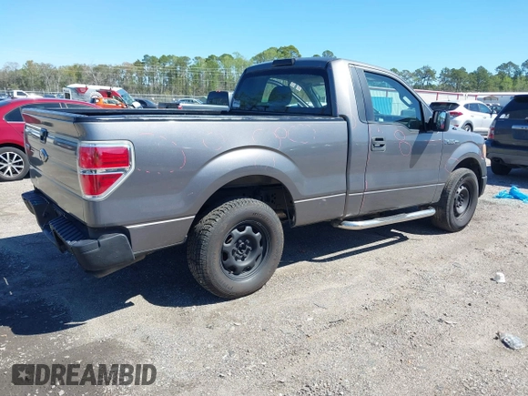 2010 Ford F-150 XL with VIN 1FTMF1CW5AFC82124, listed as a IAAI auction lot 41801737 with 214,761 mi miles and . Bid and sale history available at DreamBid. Image 4.