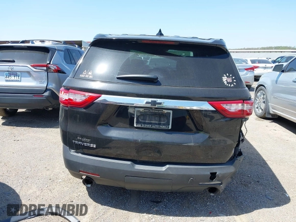 2020 Chevrolet Traverse LS z VIN 1GNERFKW0LJ172972, wystawiony jako IAAI lot #42011302 z przebiegiem 90 799 mil mil oraz . Historia ofert i sprzedaży dostępna na DreamBid. Obrazek 17.