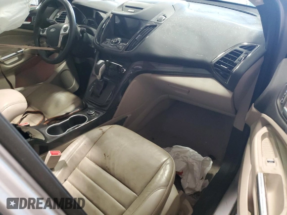 2016 Ford Escape Titanium with VIN 1FMCU9J9XGUC49553, listed as a Copart auction lot 54850245 with Not Provided miles and Salvage Title. Bid and sale history available at DreamBid. Image 8.