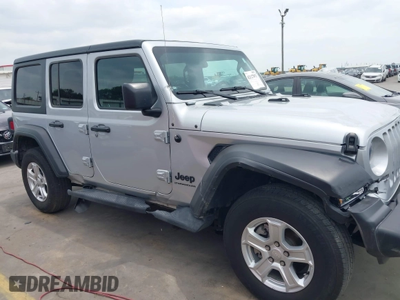 2023 Jeep Wrangler Sport with VIN 1C4HJXDG2PW508235, listed as a IAAI auction lot 42127823 with 25,069 mi miles and . Bid and sale history available at DreamBid. Image 13.
