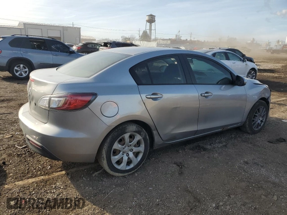 2010 Mazda 3 i Sport with VIN JM1BL1SF9A1267348, listed as a Copart auction lot 48694305 with 190,654 mi miles and Salvage Title. Bid and sale history available at carsss.com. Image 3.