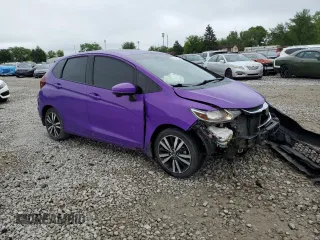2019 Honda Fit EX with VIN 3HGGK5H80KM713711, listed as a Copart auction lot 58546835 with 68,285 mi miles and Salvage title. Bid and sale history available at DreamBid. Image 4.