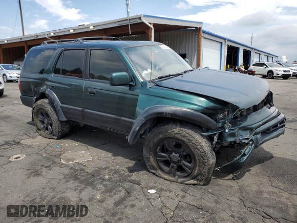 1999 Toyota 4Runner Limited z VIN JT3HN87R2X0246277, wystawiony jako Copart lot #59395245 z przebiegiem 301 405 mil mil oraz Nie do naprawy • Non repairable. Historia ofert i sprzedaży dostępna na DreamBid. Obrazek 4.