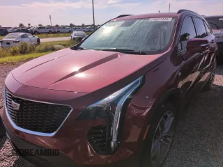 2023 Cadillac XT4 FWD Sport with VIN 1GYFZER47PF177570, listed as a Copart auction lot 74637444 with Not provided miles and Non repairable. Bid and sale history available at DreamBid. Image 1.