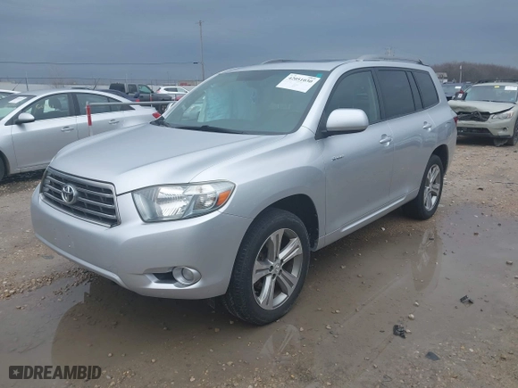 2009 Toyota Highlander Sport with VIN JTEES43A892149040, listed as a IAAI auction lot 42051030 with 175,983 mi miles. Bid and sale history available at carsss.com. Image 2.