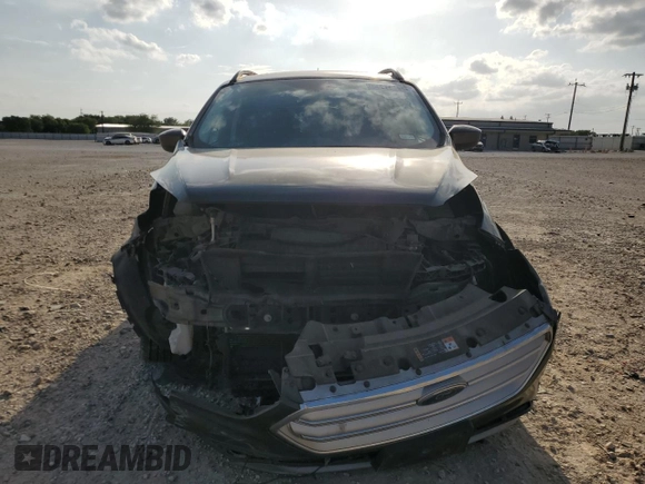 2017 Ford Escape SE with VIN 1FMCU0GD7HUD93215, listed as a Copart auction lot 54966295 with 153,704 mi miles and Salvage Title. Bid and sale history available at DreamBid. Image 5.
