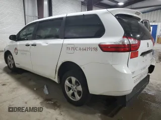 2016 Toyota Sienna L with VIN 5TDZK3DC2GS735352, listed as a Copart auction lot 77198404 with 224,495 mi miles and Salvage title. Bid and sale history available at DreamBid. Image 2.
