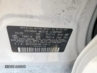 2021 Hyundai Accent SE z VIN 3KPC24A62ME132613, wystawiony jako Copart lot #57827625 z przebiegiem 81 404 mil mil oraz Szkoda całkowita • Salvage title. Historia ofert i sprzedaży dostępna na DreamBid. Obrazek 13.