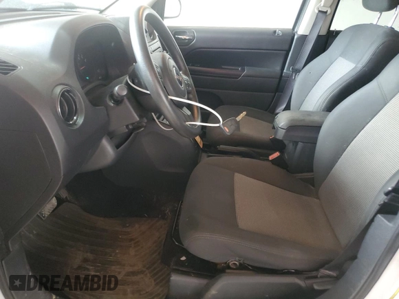 2012 Jeep Compass Sport with VIN 1C4NJDBB3CD522739, listed as a Copart auction lot 50993045 with 124,799 mi miles and Clean Title. Bid and sale history available at carsss.com. Image 7.