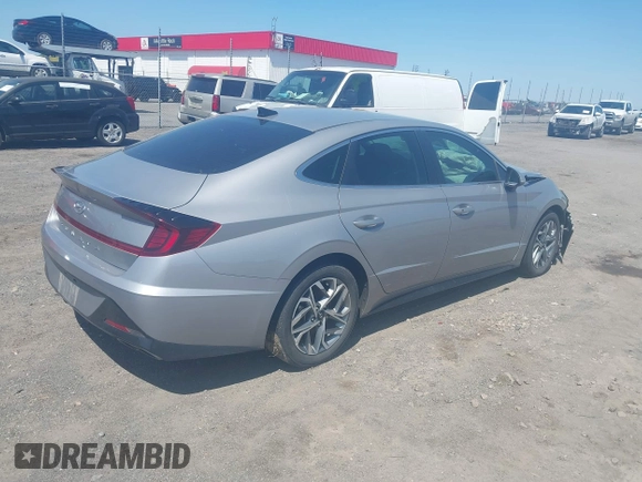 2023 Hyundai Sonata SEL with VIN KMHL64JA9PA268605, listed as a IAAI auction lot 41969724 with 43,150 mi miles and . Bid and sale history available at DreamBid. Image 4.
