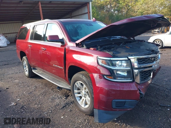 2017 Chevrolet Suburban LT with VIN 1GNSKHKC3HR311901, listed as a IAAI auction lot 40883429 with 141,325 mi miles. Bid and sale history available at carsss.com. Image 1.