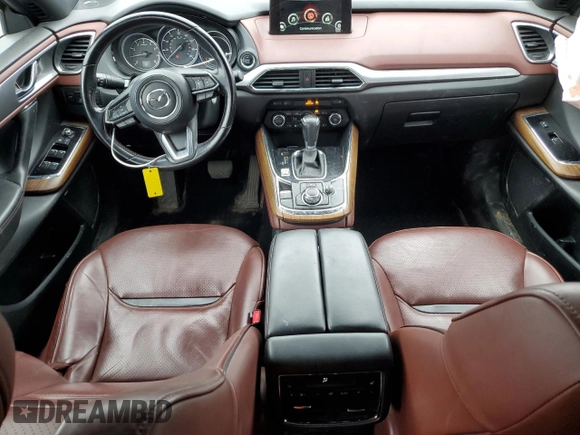 2018 Mazda CX-9 Signature with VIN JM3TCBEY8J0233759, listed as a Copart auction lot 51578895 with 107,417 mi miles and Salvage Title. Bid and sale history available at carsss.com. Image 8.