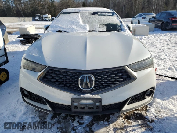 2019 Acura TLX w/A-Spec Pkg with VIN 19UUB1F65KA800563, listed as a Copart auction lot 85229764 with 0 mi miles and Clean Title. Bid and sale history available at carsss.com. Image 5.