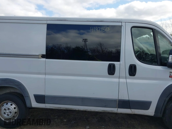 2016 Ram ProMaster Cargo with VIN 3C6TRVAG4GE106973, listed as a IAAI auction lot 41979513 with 177,097 mi miles and . Bid and sale history available at DreamBid. Image 14.