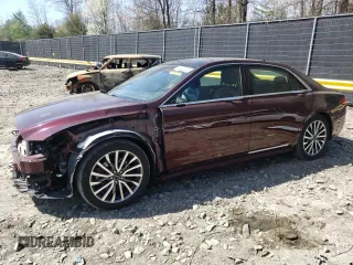 2019 Lincoln Continental Select with VIN 1LN6L9TK3K5600306, listed as a Copart auction lot 51040225 with 85,209 mi miles and Salvage Title. Bid and sale history available at carsss.com. Image 1.