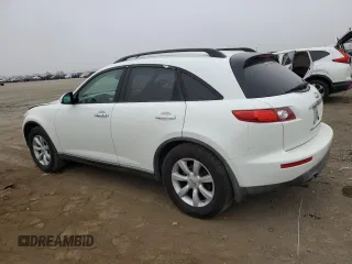 2004 Infiniti FX35 with VIN JNRAS08U64X107105, listed as a Copart auction lot 73532564 with 222,213 mi miles and Salvage Title. Bid and sale history available at carsss.com. Image 2.