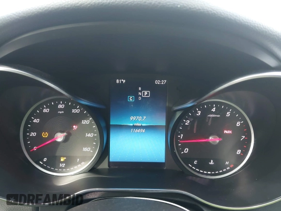 2019 Mercedes-Benz C 300 with VIN WDDWF8DB3KR512990, listed as a IAAI auction lot 40946726 with 116,494 mi miles and . Bid and sale history available at DreamBid. Image 7.