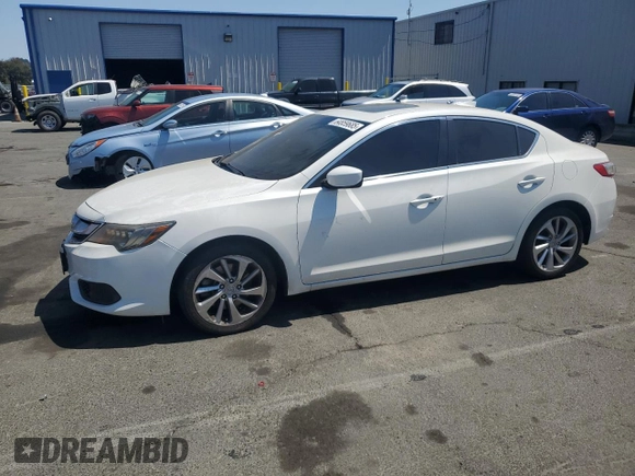 2017 Acura ILX with VIN 19UDE2F33HA002347, listed as a Copart auction lot 64859685 with 202,542 mi miles and Salvage title. Bid and sale history available at DreamBid. Image 1.