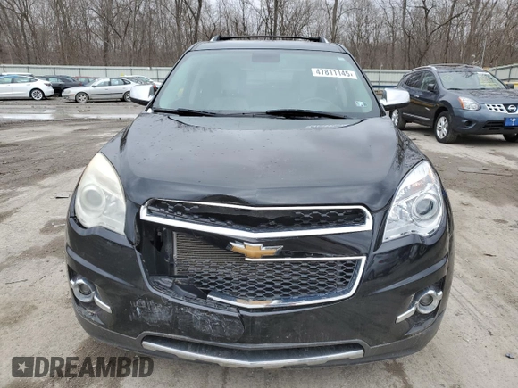 2012 Chevrolet Equinox LTZ with VIN 2GNFLGEK8C6248214, listed as a Copart auction lot 47811145 with 127,478 mi miles and Salvage Title. Bid and sale history available at carsss.com. Image 5.