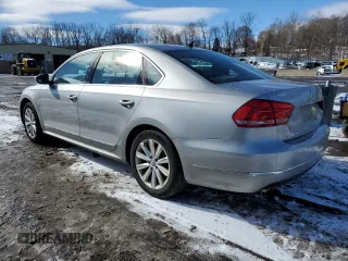 2012 Volkswagen Passat SEL with VIN 1VWCP7A36CC097828, listed as a Copart auction lot 46071215 with 156,525 mi miles and Salvage Title. Bid and sale history available at carsss.com. Image 2.
