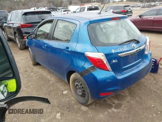2013 Toyota Yaris L with VIN JTDKTUD37DD544926, listed as a IAAI auction lot 41474717 with 1 mi miles. Bid and sale history available at carsss.com. Image 3.