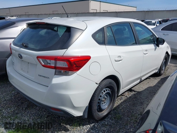 2018 Subaru Impreza with VIN 4S3GTAA6XJ3729301, listed as a IAAI auction lot 41643511 with 91,953 mi miles and . Bid and sale history available at DreamBid. Image 4.