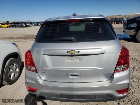 2019 Chevrolet Trax LS with VIN 3GNCJKSB7KL369553, listed as a Copart auction lot 45491305 with 47,413 mi miles and Salvage Title. Bid and sale history available at carsss.com. Image 6.