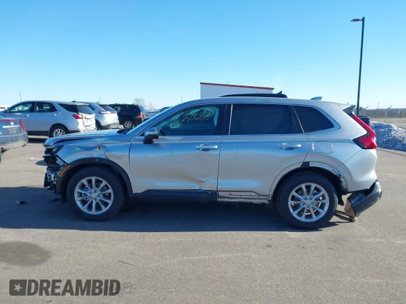 2025 Honda CR-V EX with VIN 2HKRS4H41SH443862, listed as a IAAI auction lot 41230600 with 331 mi miles and . Bid and sale history available at DreamBid. Image 14.
