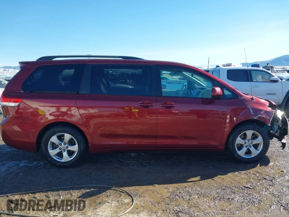 2011 Toyota Sienna LE AAS with VIN 5TDKK3DC6BS104887, listed as a IAAI auction lot 41653933 with 105,141 mi miles and . Bid and sale history available at DreamBid. Image 14.