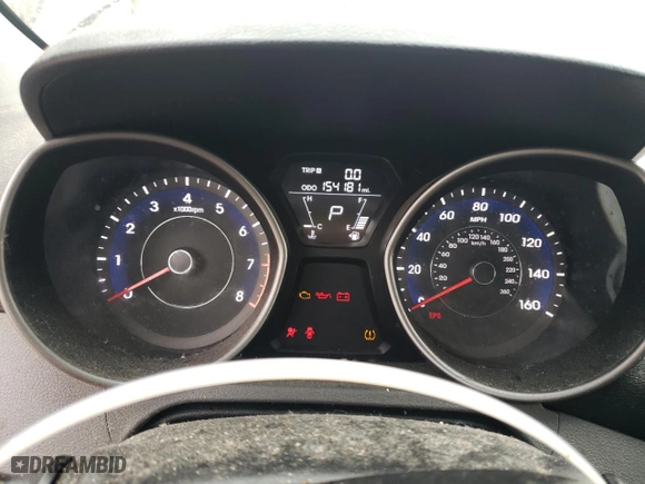 2011 Hyundai Elantra GLS PZEV with VIN 5NPDH4AE9BH002654, listed as a Copart auction lot 52573555 with 154,181 mi miles and Clean Title. Bid and sale history available at carsss.com. Image 9.