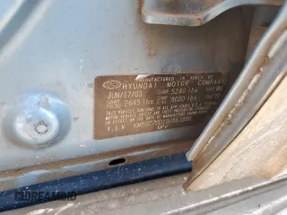 2003 Hyundai Santa Fe GLS with VIN KM8SC73D13U561890, listed as a Copart auction lot 69398864 with 0 mi miles and Salvage Title. Bid and sale history available at carsss.com. Image 14.