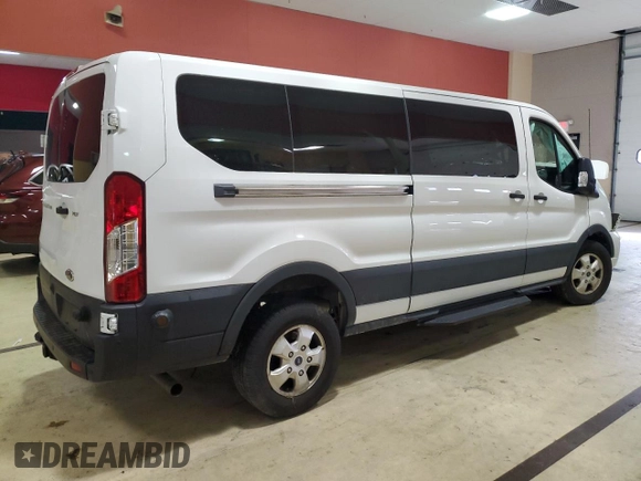 2020 Ford Transit Passenger XL z VIN 1FBAX2Y89LKA75296, wystawiony jako Copart lot #42430065 z przebiegiem Nie podano mil oraz Szkoda całkowita • Salvage title. Historia ofert i sprzedaży dostępna na DreamBid. Obrazek 3.