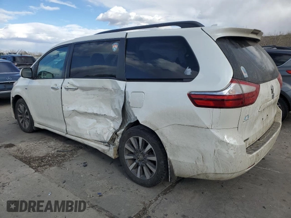 2018 Toyota Sienna XLE with VIN 5TDDZ3DC6JS194688, listed as a Copart auction lot 49656415 with 127,838 mi miles and Salvage Title. Bid and sale history available at carsss.com. Image 2.