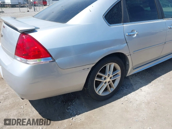 2013 Chevrolet Impala LTZ with VIN 2G1WC5E36D1205567, listed as a IAAI auction lot 42114960 with 169,804 mi miles and . Bid and sale history available at DreamBid. Image 6.