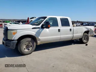 2011 Ford Super Duty F-250 SRW XL with VIN 1FT7W2A62BEA25449, listed as a Copart auction lot 46694135 with 399,254 mi miles and Salvage Title. Bid and sale history available at carsss.com. Image 1.