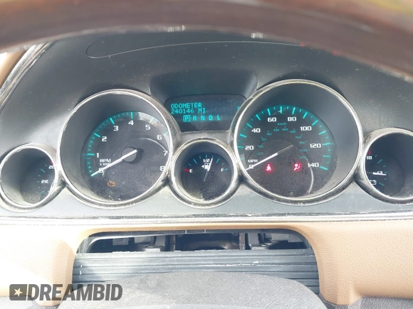 2013 Buick Enclave Premium with VIN 5GAKRDKD9DJ111993, listed as a IAAI auction lot 40916658 with 240,146 mi miles and . Bid and sale history available at DreamBid. Image 7.