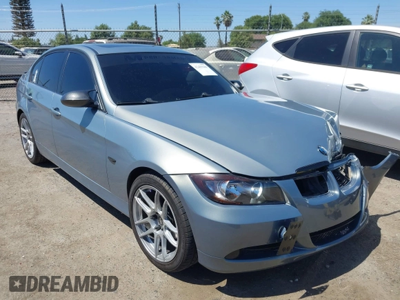 2007 BMW 3 Series 328xi z VIN WBAVC73587KP33390, wystawiony jako IAAI lot #42465688 z przebiegiem 144 423 mil mil oraz . Historia ofert i sprzedaży dostępna na DreamBid. Obrazek 1.
