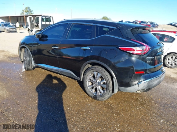 2015 Nissan Murano S with VIN 5N1AZ2MG5FN262603, listed as a IAAI auction lot 41342391 with 140,825 mi miles. Bid and sale history available at carsss.com. Image 3.