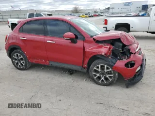2018 FIAT 500X Urbana Edition with VIN ZFBCFXCB3JP721118, listed as a Copart auction lot 87280004 with 104,752 mi miles and Clean Title. Bid and sale history available at carsss.com. Image 4.