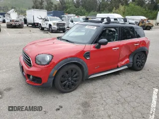2019 MINI Countryman Cooper with VIN WMZYV5C56K3E82468, listed as a Copart auction lot 55530385 with 71,186 mi miles and Salvage title. Bid and sale history available at DreamBid. Image 1.