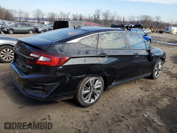 2018 Honda Clarity Plug-In Hybrid with VIN JHMZC5F13JC003825, listed as a Copart auction lot 39572674 with 49,553 mi miles. Bid and sale history available at carsss.com. Image 3.